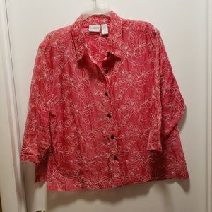 Pink w/white embroidery  Chico2=medium